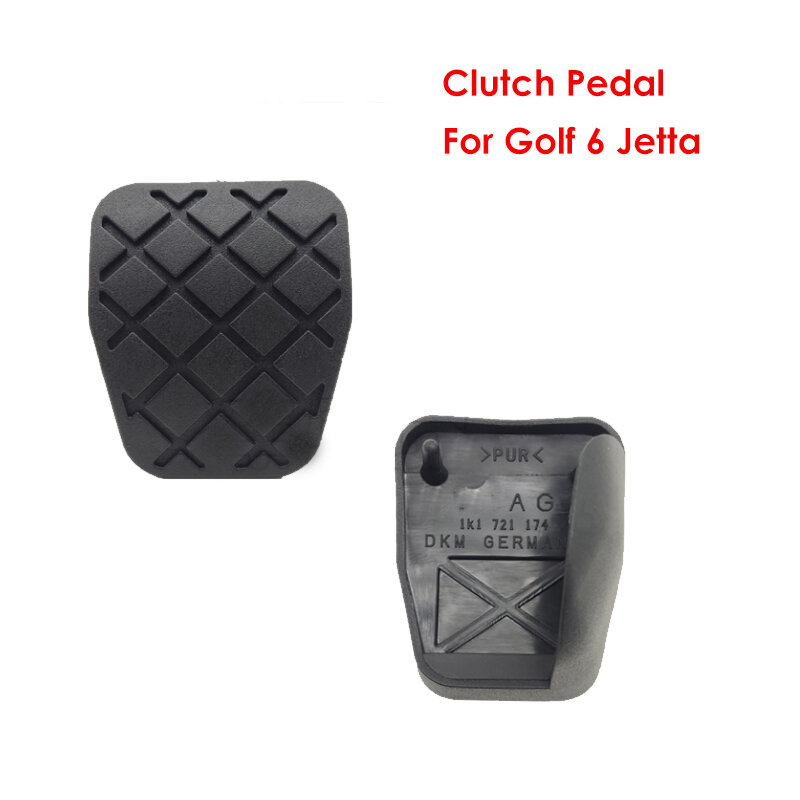 Manual Brake Clutch Pedal Rubber Sleeve Non-Slip Mat 1K0721173 1K0721174 For Jette Passat Tiguan Golf 6 MK6 Superb For Octavia