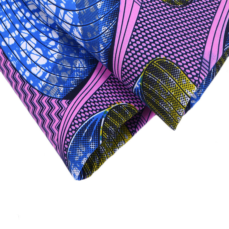 2020 воск Африканский красивый рисунок печать настоящий воск полиэстер материал ткань швейная ткань