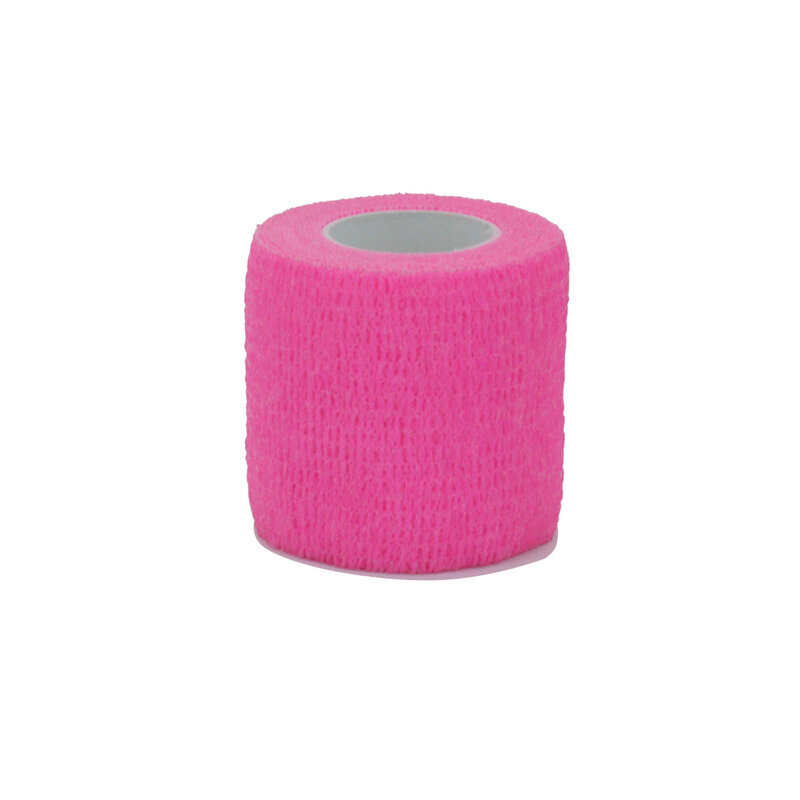 1/6/10Pcs Bright pink Sport Self Adhesive Elastic Bandage Wrap Tape Elastoplast For Knee Support Pads Finger Ankle Palm