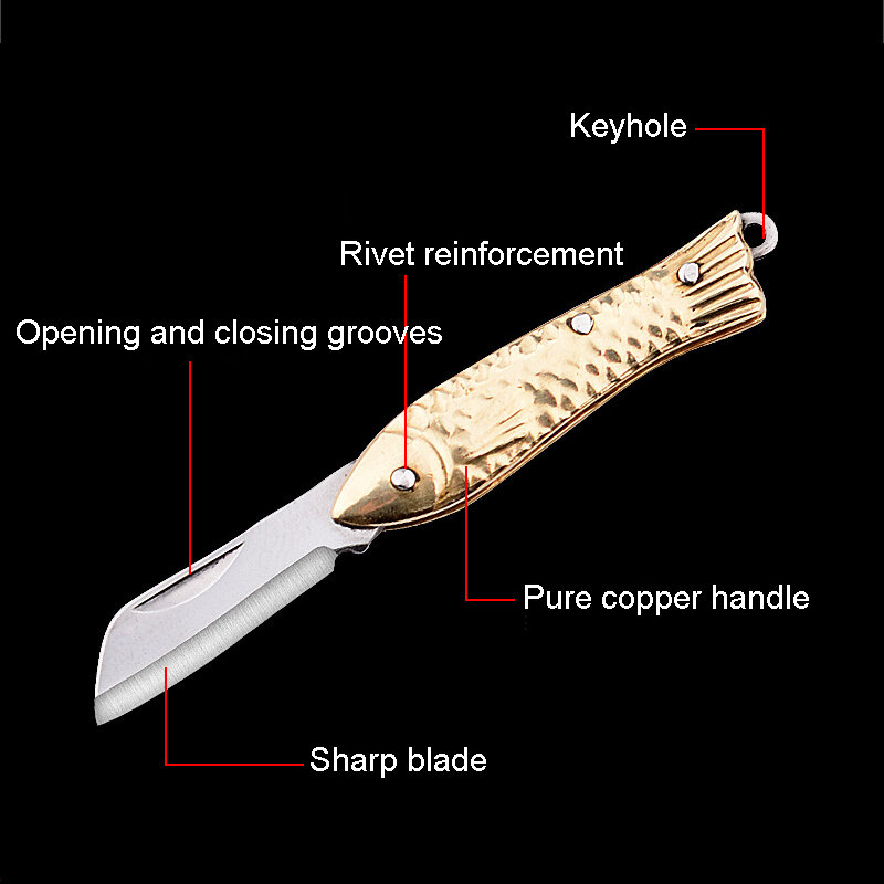 Mini coltello tascabile pieghevole disimballaggio Express disimballaggio coltello piccolo autodifesa coltello portachiavi ciondolo coltello portatile strumento taglierina
