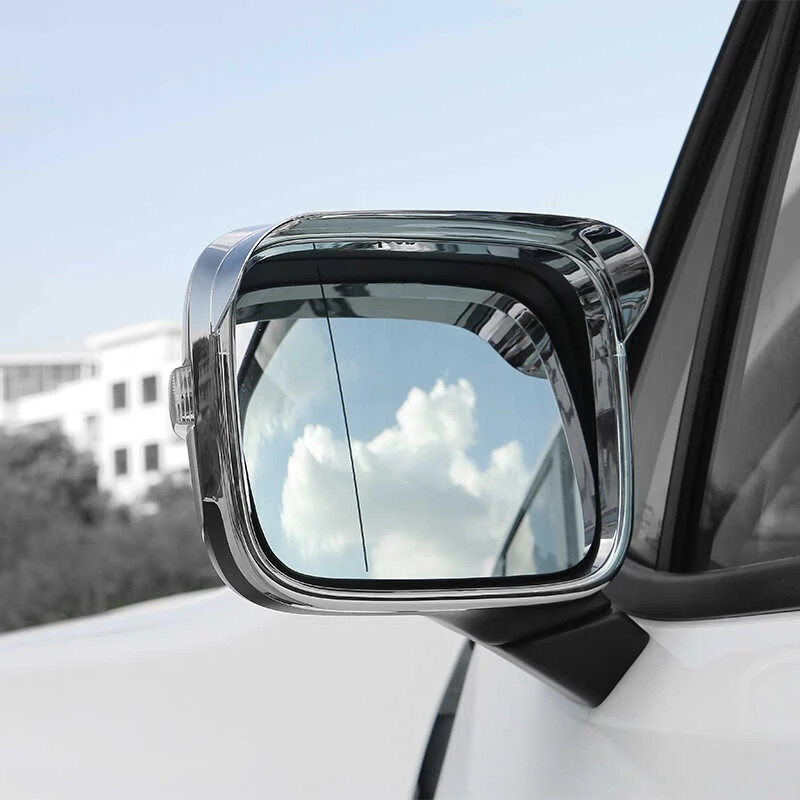 2 шт., матовые панели для зеркала заднего вида Jeep Renegade 2015 2016 2017