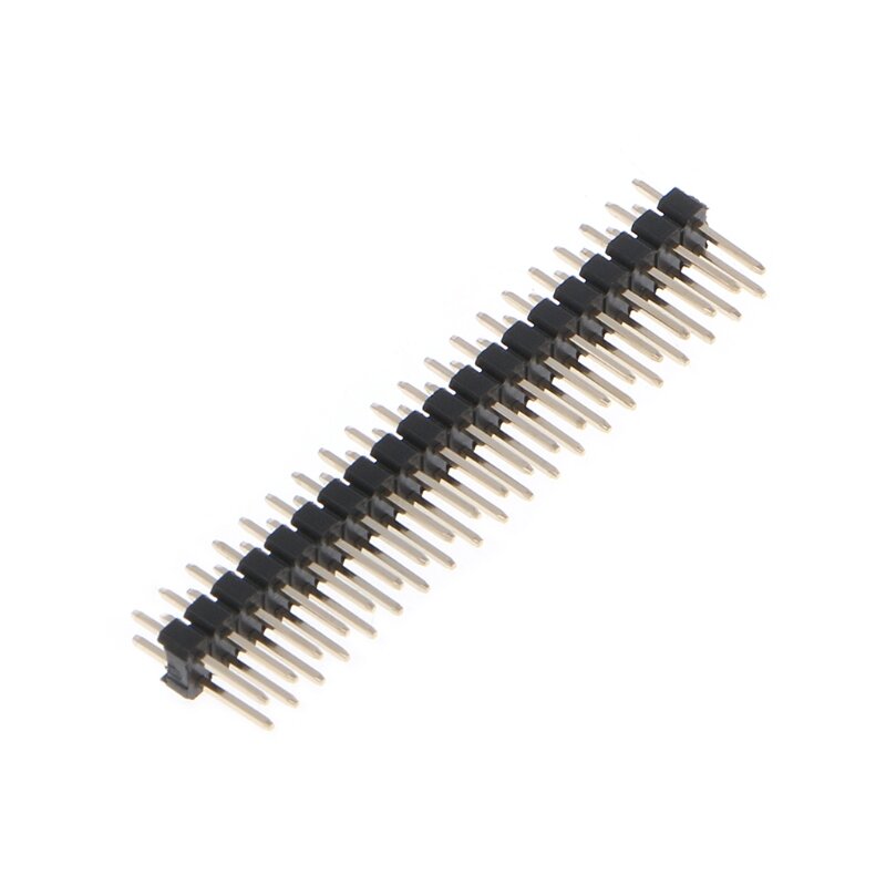 Pin de cabezal macho doble para Raspberry Pi Zero GPIO, 2,54mm, 2x20 pines