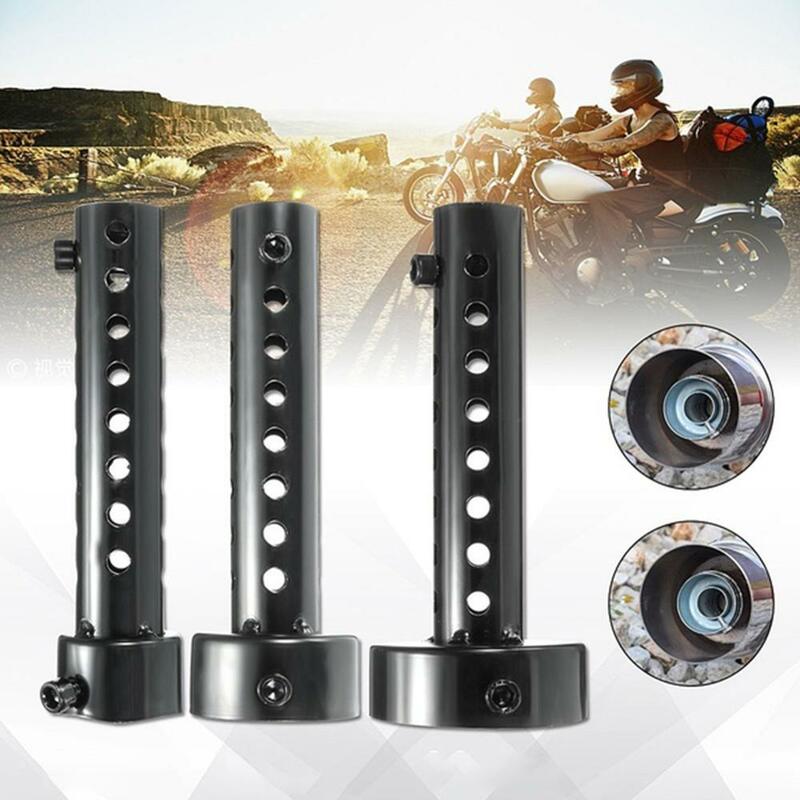 35/42/45/48/60mm Motorcycle Exhaust Can Muffler DB Killer Adjustable Removable Silencer Noise Sound Eliminator Motorcycle Parts