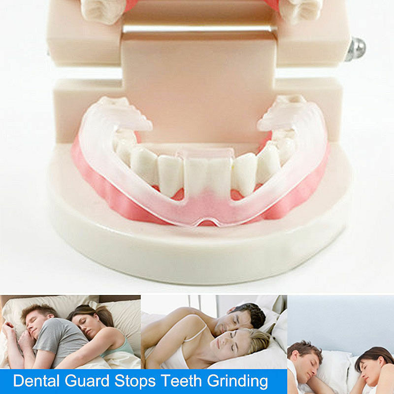 Alat Bantu Tidur Pembersih Mulut dari Berisik Pelindung Mulut Bruxism Gigi Silikon Menghilangkan Bau Gigi Malam Bruxism