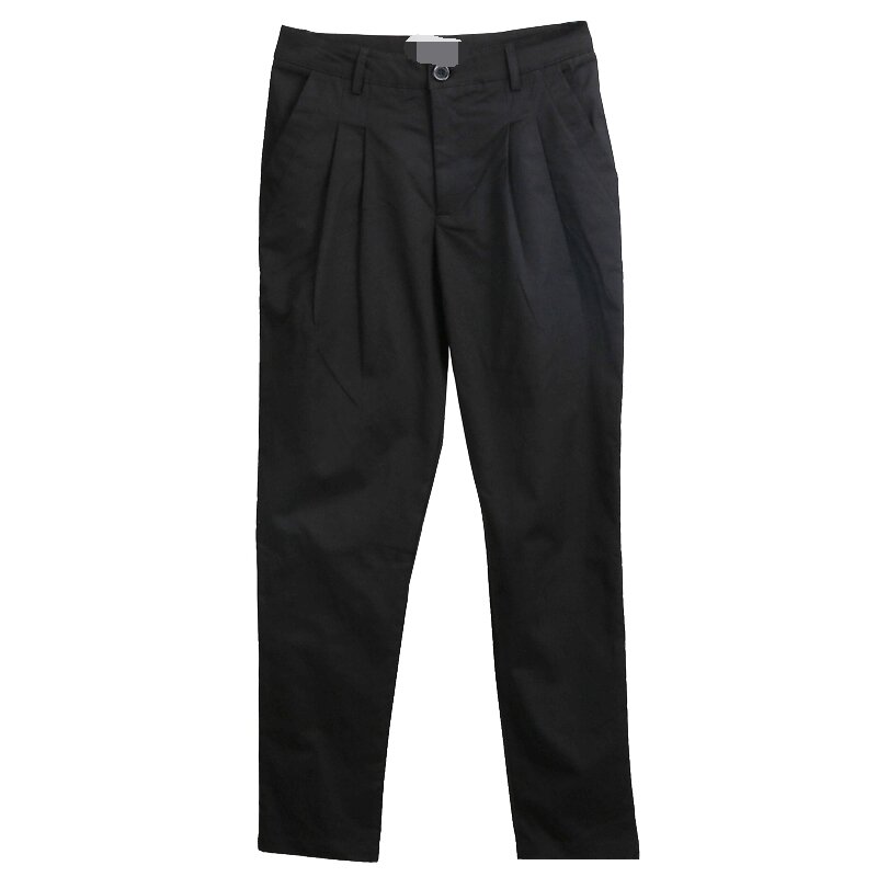 Pantalones de los hombres de primavera y otoño de moda casual pantalones pies pequeños bebé botas pantalones para los hombres negro yamamoto estilo