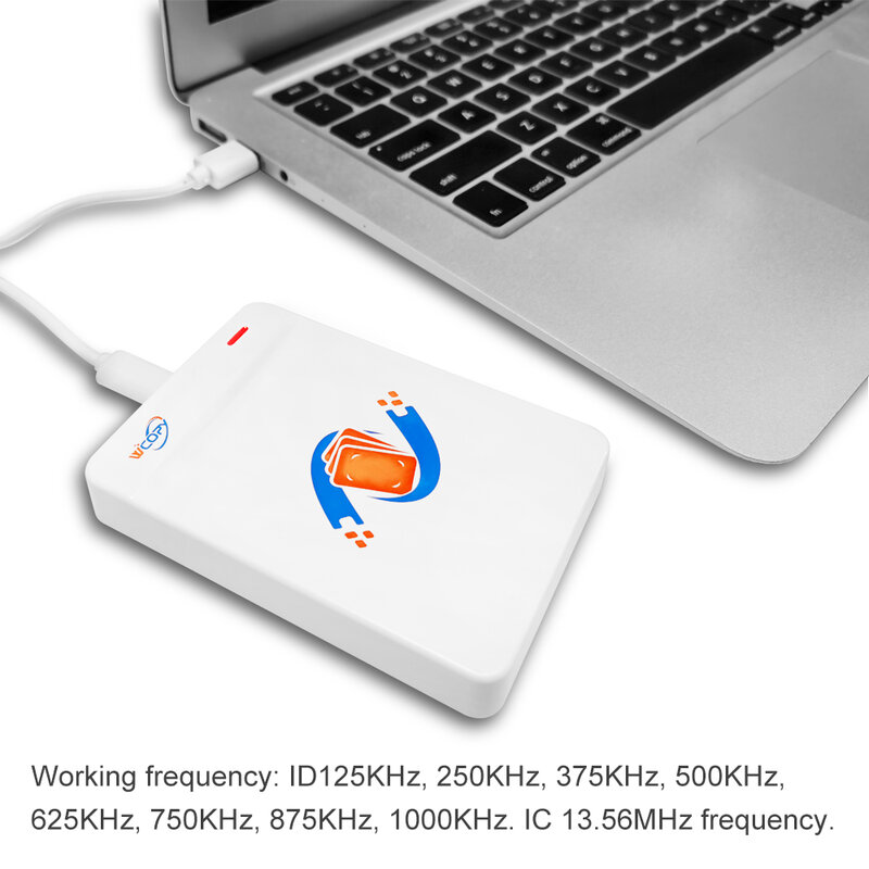 YiToo RFID Reader Writer Smart Card Duplicator เครื่องถ่ายเอกสารเข้ารหัสตัวถอดรหัสการ์ดสนับสนุน NFC Ntag โทรศัพท์สายรัดข้อมือ125KHz 13.56MHz