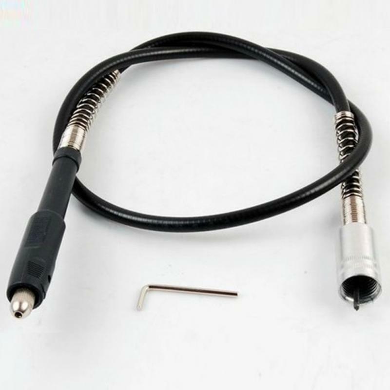 Cable de extensión Flexible de 3mm, herramienta de amoladora rotativa, rectificado eléctrico, eje Flexible, grabado, accesorios Dremel