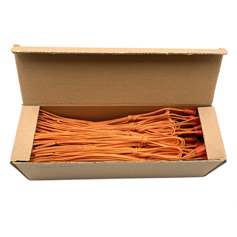 500pcs/lot 50cm orange color and 200pcs/lot 1 meter electric igniter in Spain warehouse