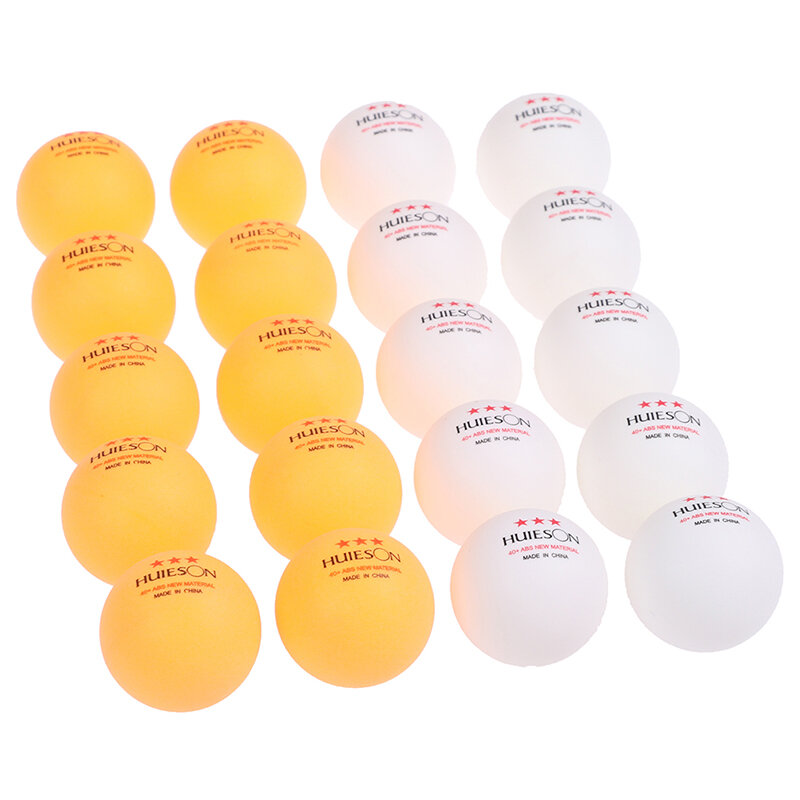 10 szt. 3-gwiazdkowy piłki do ping-ponga ABS + materiał profesjonalne piłeczki do tenisa stołowego standardowego tenisa stołowego TTF na zawody