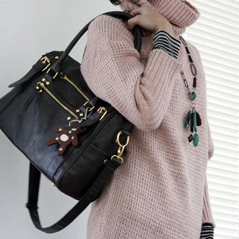 Handbag Vintage Belt Bear Casual Tote Female Shoulder Bag Messenger Bag Casual Bag Women