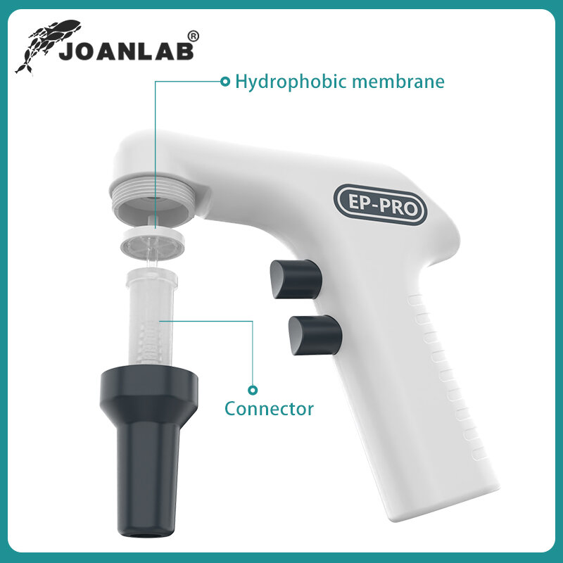 JOANLAB Pipette Lab Controlador elétrico de pipeta Pipeta automática Equipamento de laboratório de pipeta Faixa de bomba eletrônica: 200ml 110 / 220v