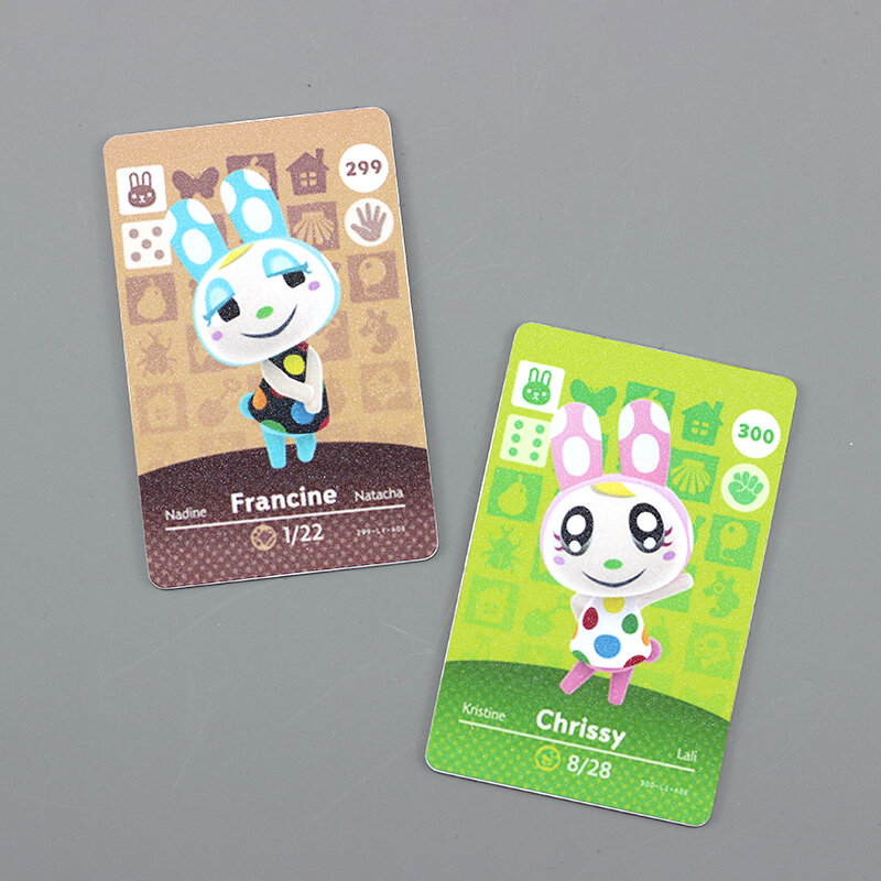 Hot Carte Amiibo Animal Crossing New Horizons Game Card For NS Switch 3DS Game Card Set NFC Cards Villager Marshal