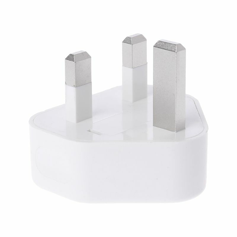 New White UK AC Plug Power Charger Adapter For iBook/for MacBook  Phone