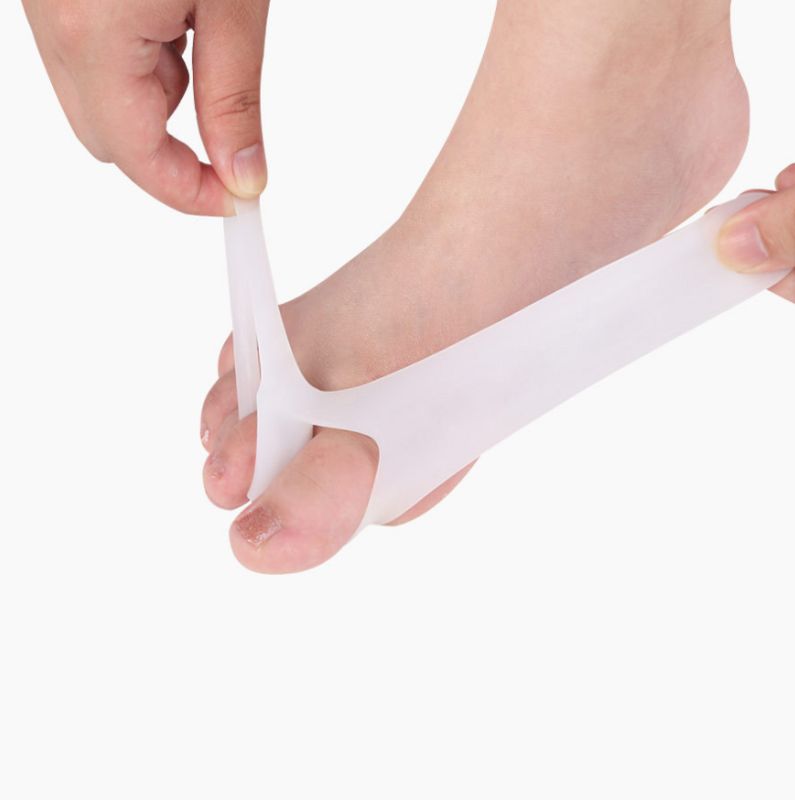 Dropshipping hallux valgus toe protetor grande dedo do pé separador silicone orthose sebs orthose