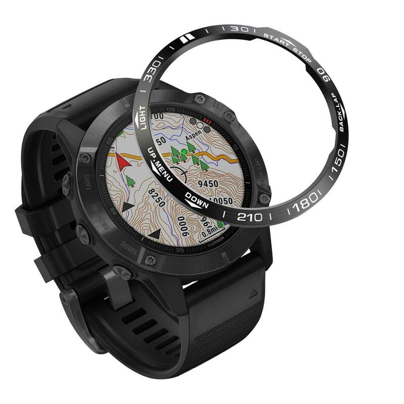 Dla Garmin Fenix 6X Bezel tamborek Dial Case obudowa ochronna pierścień odporne na zadrapania dla Garmin Fenix 6X PRO/GPS/6X Sapphire GPS