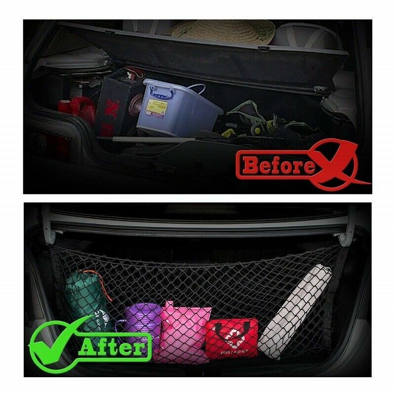 Универсальные автомобильные аксессуары, сетчатый органайзер для хранения в багажник, карман для Subaru Forester