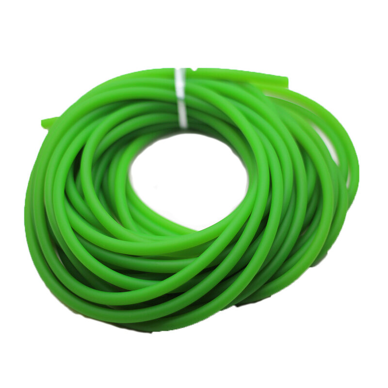 Cuerda de látex Natural para Yoga, accesorio liso elástico de 1 -2 metros de diámetro, 4-7MM, sin agujero, para ejercicio deportivo y Fitness en casa