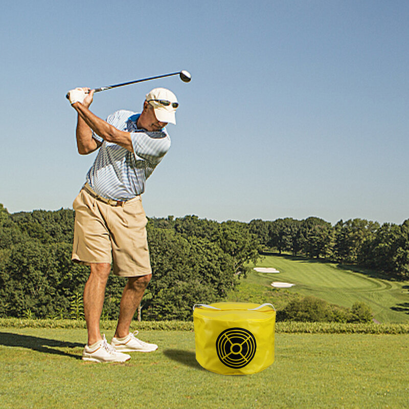 CRESTGOLF Golf Swing Huấn Luyện Túi Practing Đánh Túi Bền Dụng Cụ Hỗ Trợ Huấn Luyện 2 Màu Cho Bạn Lựa Chọn