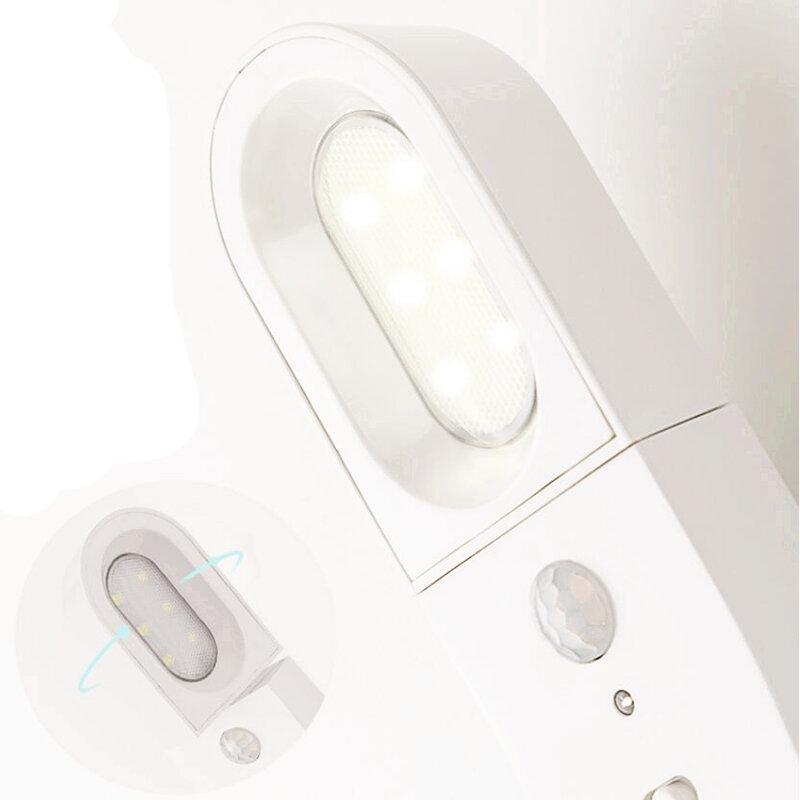New Smart Furniture USB Human Body Induction Night Light Strange Light Control Cabinet Lamp Creative Gift Bedside Light