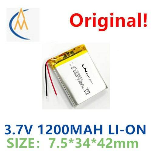 753445 3.7V 1200mAh pure cobalt high temperature resistant polymer lithium battery factory customized spot a battery