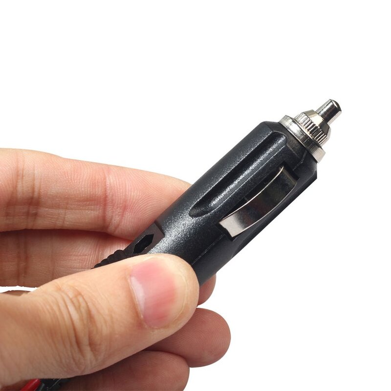 12 v 24 v macho de corrente para acendedor de carro, conector de conexão de acendedor 1.2 m aplicável ao soquete de acendedor de cigarro