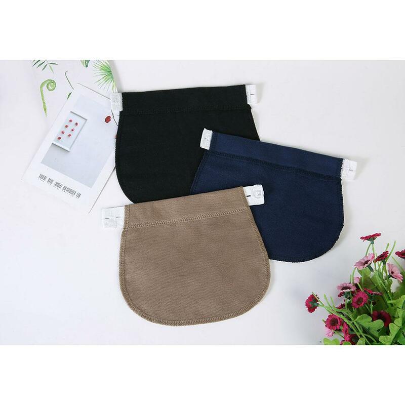 Cintura di maternità cintura per la gravidanza accessori per Jeans regolabile elastico in vita Extender vestiti pantaloni cintura 1 pz cotone L