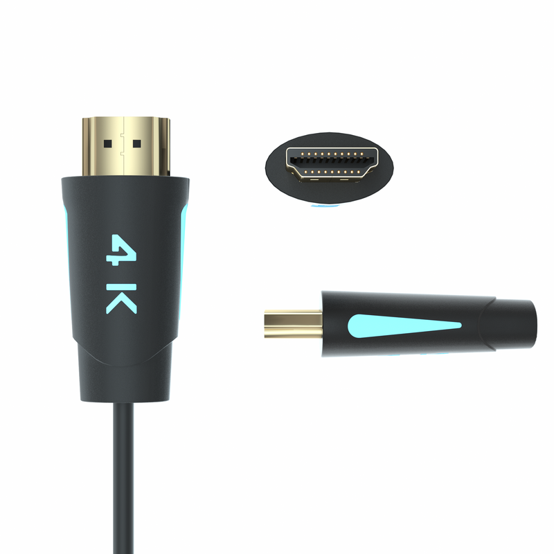 테슬라 스마트 HDMI 케이블 비디오 케이블 HDMI 2.0 4K @ 60Hz HDMI 케이블 1.5m Xbox360 LCD PS4 프로젝터 컴퓨터