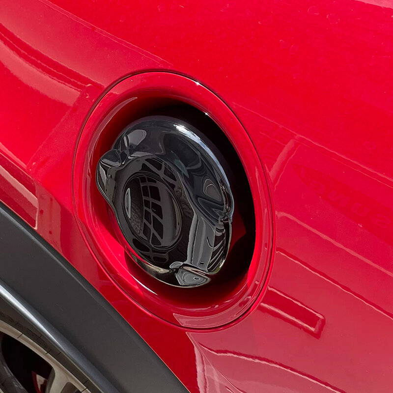 Glänzend schwarz Auto Kraftstoff tank Abdeckung Dekoration Aufkleber für Mini Cooper s jcw f56 f55 f57 2,0 t Auto-Styling Außen zubehör