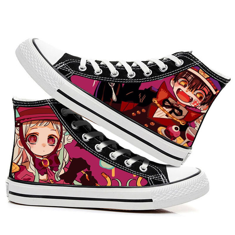 Туфли холщовые для косплея Hanako-kun Jibaku Shounen Hanako-Kun Nene Yashiro, модные повседневные кроссовки с мультяшным рисунком