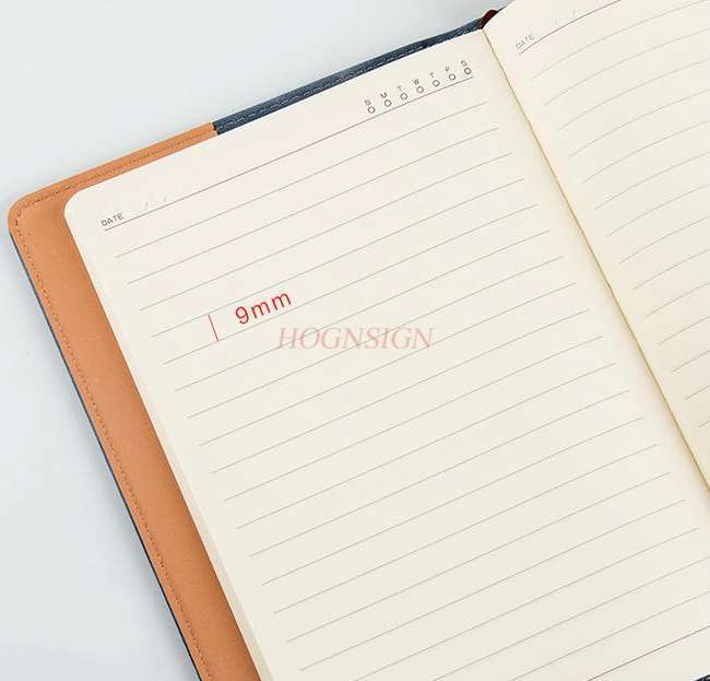Cuaderno de negocios, Bloc de notas, pequeño, fresco, simple, A5, diario, Trabajo, Oficina