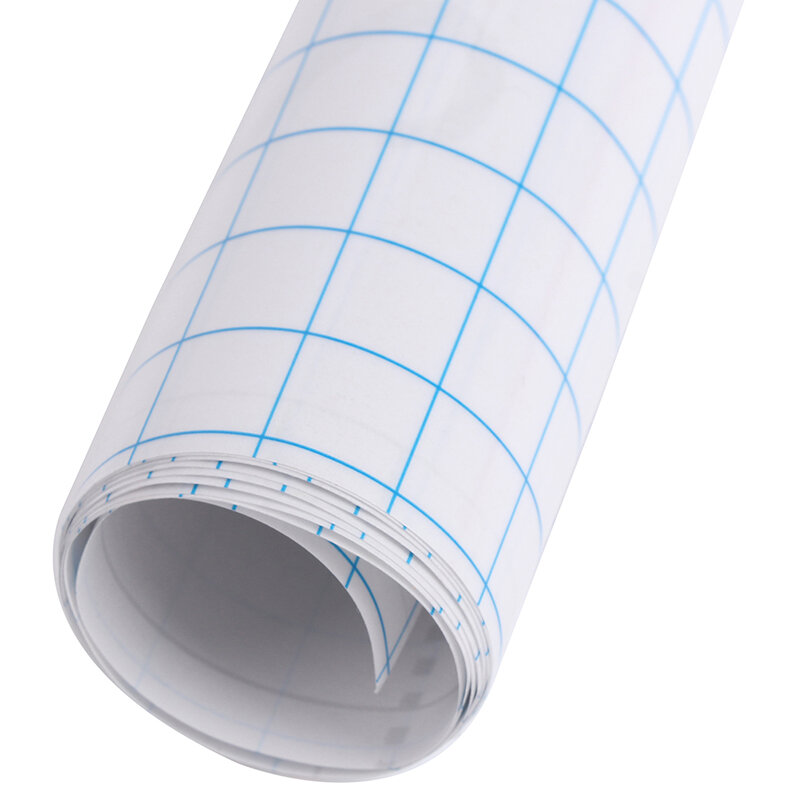 Rotolo di nastro di carta trasparente per applicazione di trasferimento in vinile trasparente a 4 rotoli per artigianato segnaletica 30*100cm