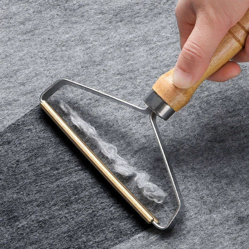 Przenośny ręczny środek do usuwania włosów dywan wełny płaszcz ubrania golarka pędzel do depilacji piłka Knitting pluszowa dwustronna maszynka do golenia
