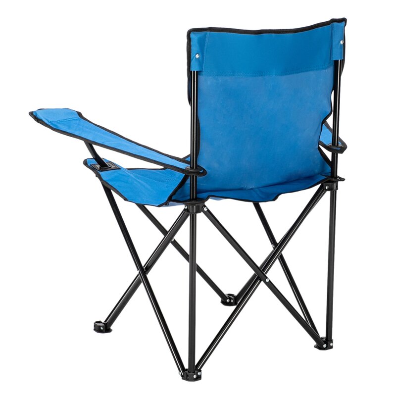 Teekland – petite chaise de Camp bleue, 80x50x50