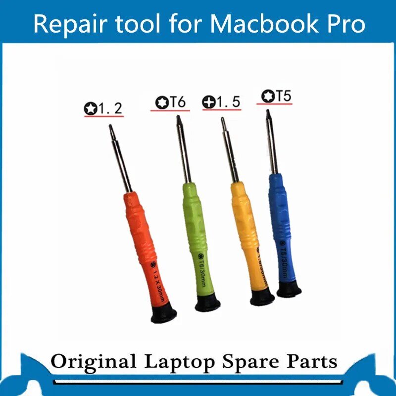 Novo kit de ferramentas para reparo e limpeza de laptop, conjunto de parafusos para macbook pro retina air 13 polegadas 15 polegadas