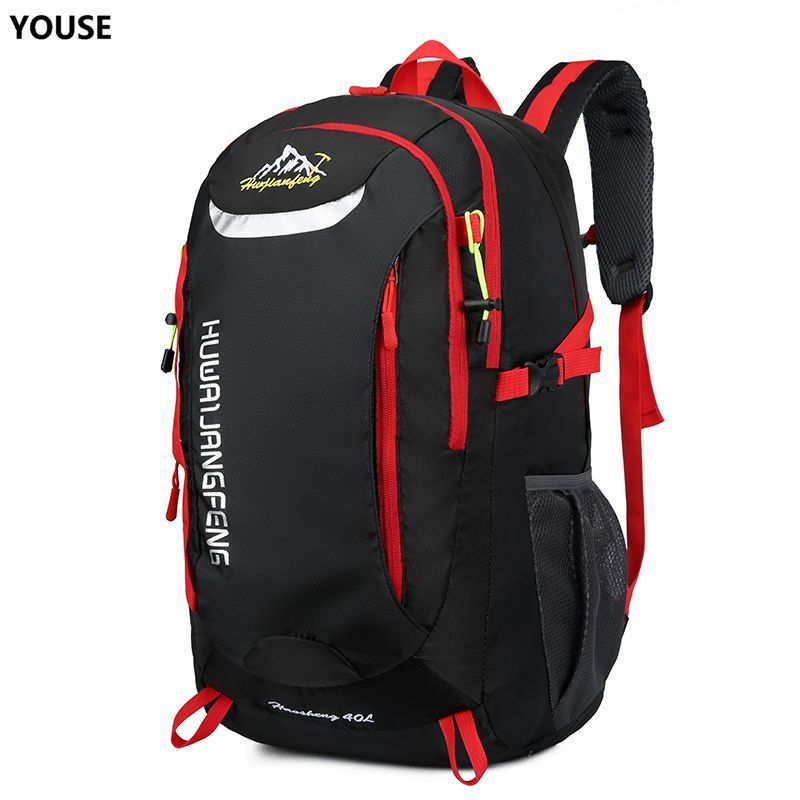 40L рюкзак мужской и женский рюкзак мужская дорожная сумка спортивная сумка для альпинизма на открытом воздухе походный кемпинг водонепрони...