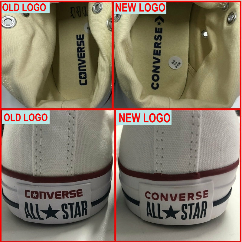 Original autêntico converse all star classic high-top unisex sapatos de skate rendas-up durável calçado de lona branco 101009