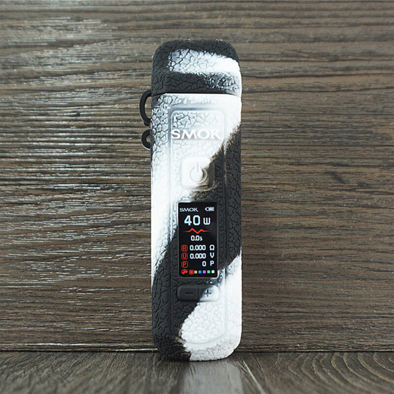 Caso de textura para smok rpm40 vape vape kit vape capa protetora pele silicone manga modshield envoltório gel para smoktech rpm 40