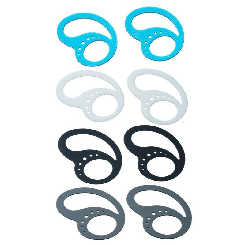 2 sztuk słuchawki Anti-otwierany z przodu utrzymuje słuchawki bezpieczne ucho uchwyt zatyczki do uszu Protector antypoślizgowe silikonowe wkładki douszne porady Hook