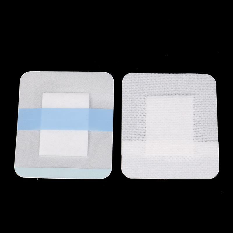 Yeso adhesivo médico transpirable, cinta transparente impermeable, película de PU, 10 unidades