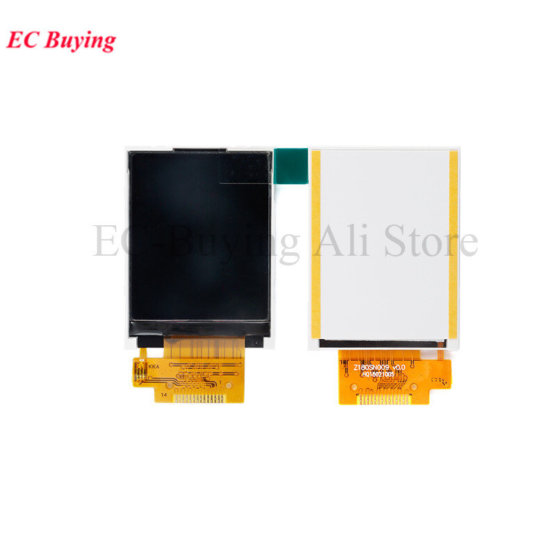 Écran LCD TFT HD IPS de 1.8 Pouces, Technologie d'Écran Coloré éventuelles I de 1.8 Pouces, 128x160, 128x160, Vue Complète, Pilote ST7735, Connecteur DC3.3V