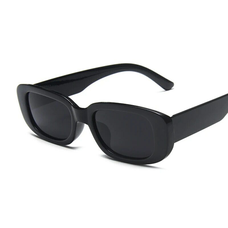 Очки солнцезащитные женские в стиле ретро, Модные Винтажные брендовые дизайнерские прямоугольные солнечные очки, популярные цветные квадратные очки