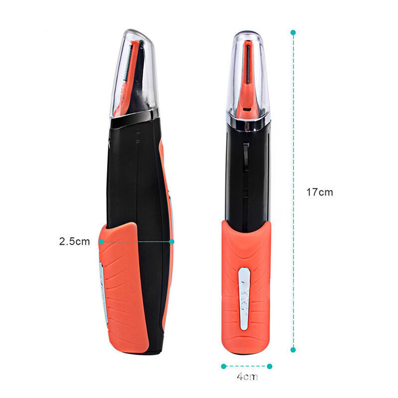Hair Trimmer Shaver Electric Shaver Grooming Remover Hair Trimmer 2 In 1 Male Switchblade Mustache Beard Eyebrow