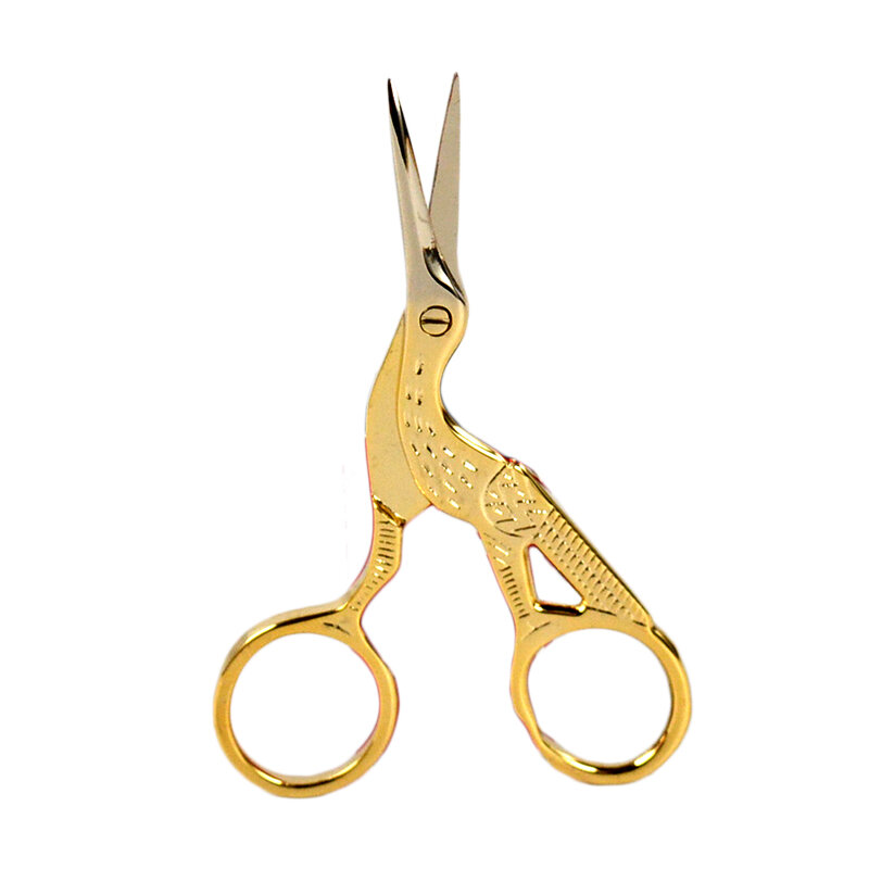 1Pc High-Quality and Mini Vintage Metal Scissors Student paper cutting student supplies