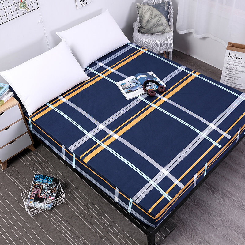Mecerock-cama capa de colchão, protetor impermeável, lençol, proteção da água, com elástico, nova impressão