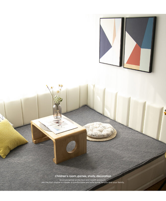 Tatami Head Board decorazioni per camera da letto schienale decorazione per soggiorno sedile per bambini anticollisione borsa morbida Pad art