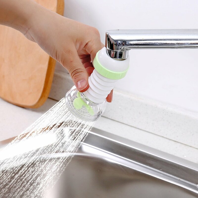 Wasserhahn Splash Regler Wasser-saving Dusche Bad Ventil 360-Grad Rotation PP Filter Geräte Flexible Küche Wasserhahn Zubehör