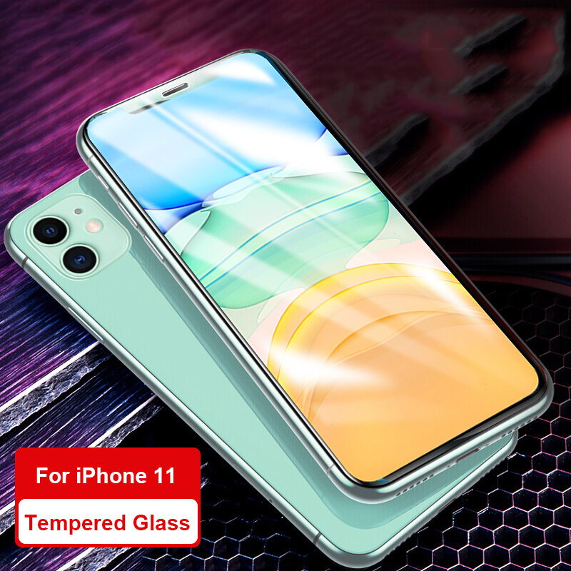 Voor Iphone11 Iphone 11 Pro Screen Protector Gehard Glas Volledige Dekking Beschermende Film Voor Iphone12 Iphone 12 Pro Max