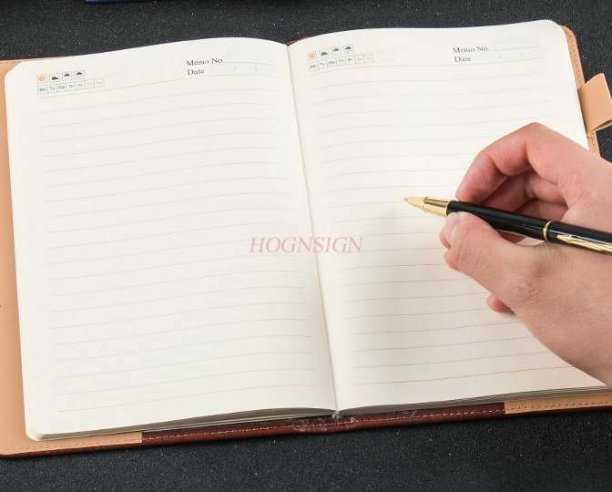 Biznesowy notebook biurowe a5, książka, pamiętnik, zwykłym skórzanym klamra notatnik