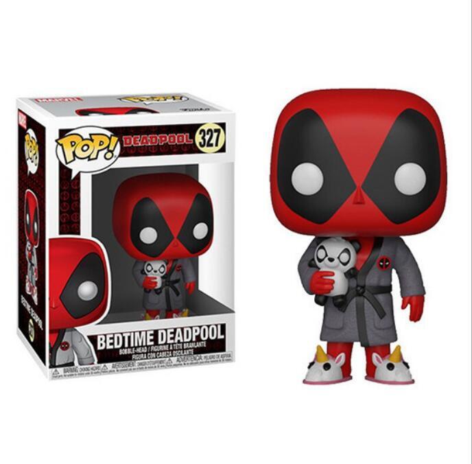 Funko POP Marvel Dem Schlafengehen Deadpool auf Einhorn Clown Deadpool Pvc Action Figure Sammlung Spielzeug für Kinder Weihnachten Geschenke