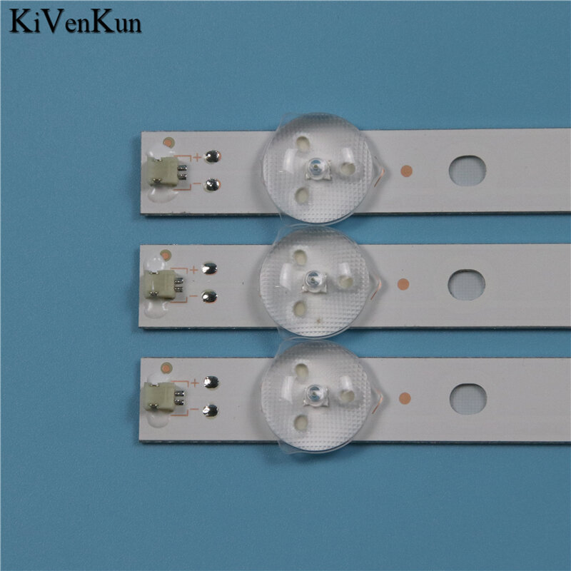 618mm 8led lâmpadas de tv tiras de luz de fundo led k320wd a4 2014-8-2 kit de barras de tv bandas de led réguas k320wd5 k320wd6